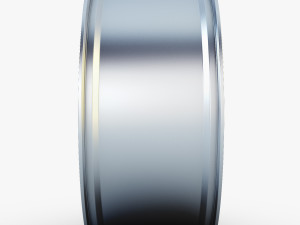 style 359m wheel silver mid poly 3D Model