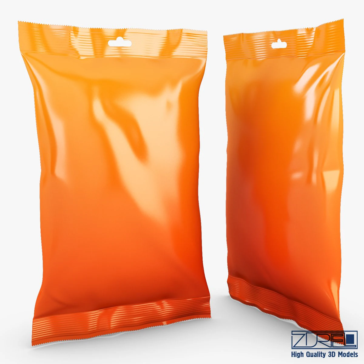 food packaging v 13 3D Model .c4d .max .obj .3ds .fbx .stl .blend 