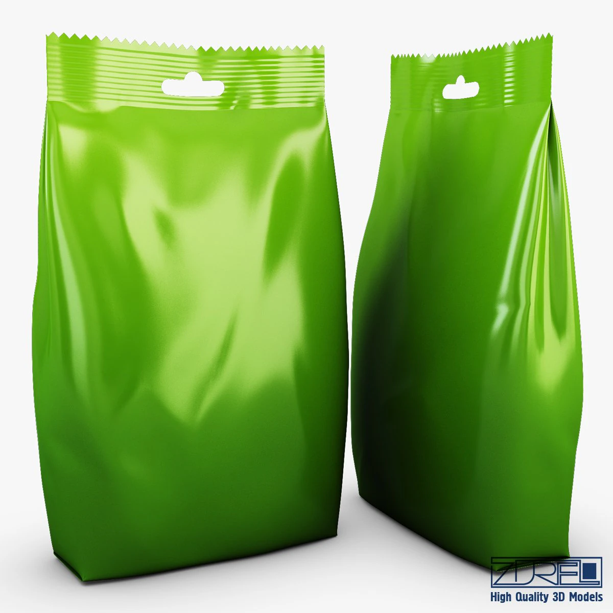 food packaging v 17 3D Model .c4d .max .obj .3ds .fbx .stl .blend 