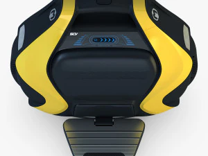 inmotion v3 pro yellow 3D Model