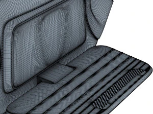 inmotion v3 pro yellow 3D Model