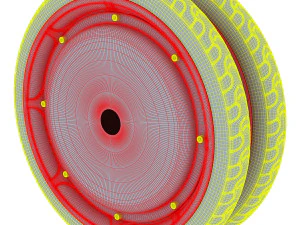 inmotion v3 pro yellow 3D Model