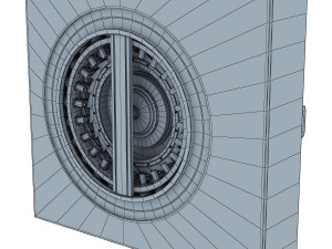 bank vault door v 1 Modello 3D
