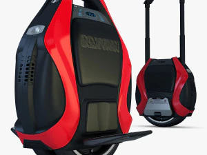 inmotion v3 pro rojo Modelo 3D