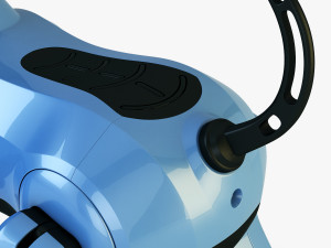 genibo robot dog blue Model 3D