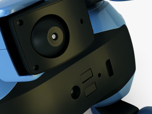 genibo robot dog blue Model 3D