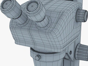 vision microscope 3D Model