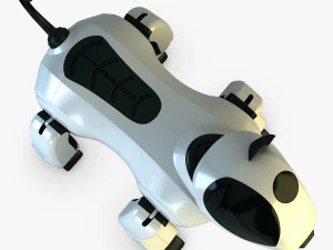 genibo robot dog white 3D Model