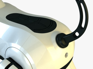 genibo robot dog white 3D Model