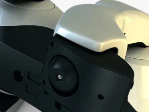 genibo robot dog white 3D Model