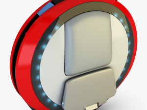 ninebot one red 3D 모델