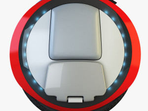 ninebot one red 3D 모델
