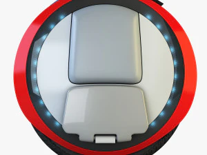 ninebot one red 3D Model