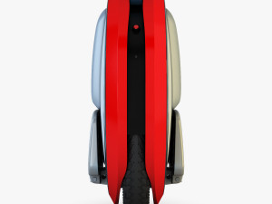 ninebot one red 3D 모델