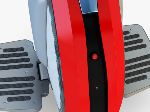 ninebot one red 3D 모델