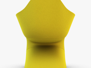 lotem chair yellow Modèle 3D