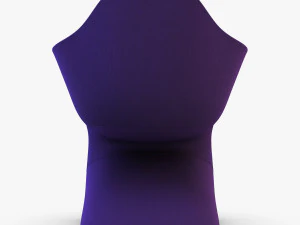 lotem chair purple 3D Model