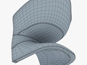 lotem chair purple 3D Model