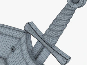 coat of arms v 1 3D Model