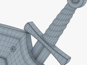 coat of arms v 1 3D Model