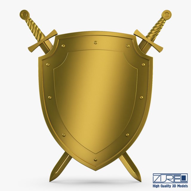 coat of arms v 2 Modelo 3D .c4d .max .obj .3ds .fbx .stl .blend 
