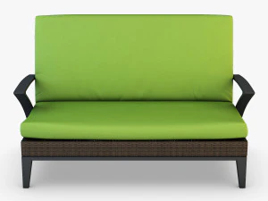 rexus sofa brown 3D Model