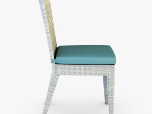 rexus chair white v 1 3D Model