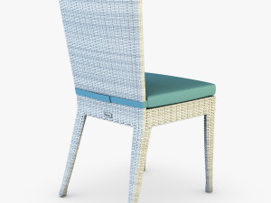 rexus chair white v 1 3D Model