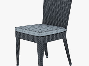 rexus chair white v 1 3D Model