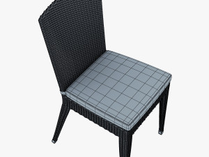 rexus chair white v 1 3D Model