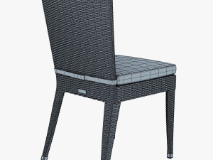 rexus chair white v 1 3D Model