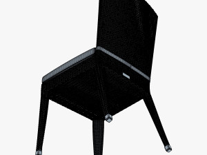 rexus chair white v 1 3D Model