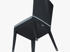 rexus chair white v 1 3D Model