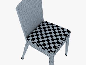 rexus chair white v 1 3D Model