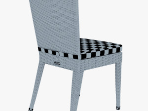 rexus chair white v 1 3D Model