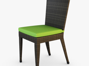 rexus chair brown v 1 3D Model