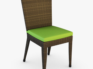 rexus chair brown v 1 3D Model