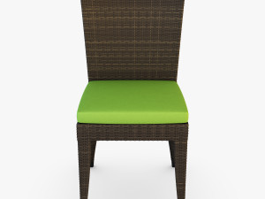 rexus chair brown v 1 3D Model