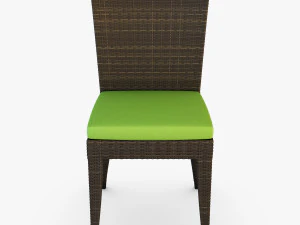 rexus chair brown v 1 3D Model
