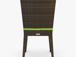 rexus chair brown v 1 3D Model