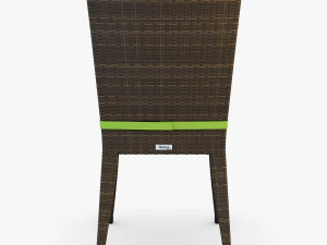 rexus chair brown v 1 3D Model