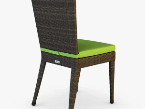 rexus chair brown v 1 3D Model