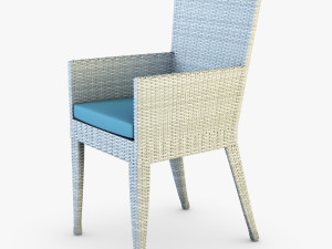 rexus chair white v 2 3D Model