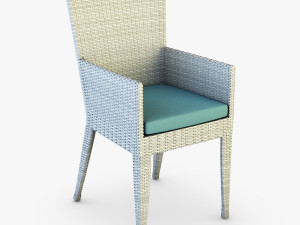 rexus chair white v 2 3D Model