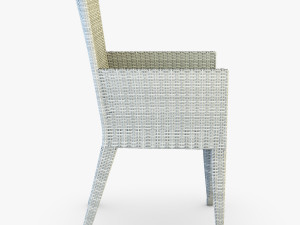 rexus chair white v 2 3D Model