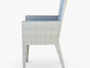 rexus chair white v 2 3D Model