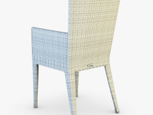 rexus chair white v 2 3D Model