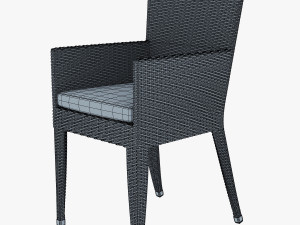 rexus chair white v 2 3D Model