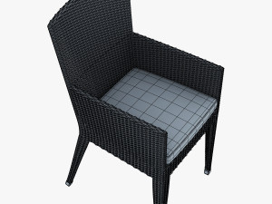 rexus chair white v 2 3D Model