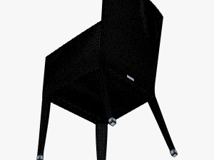rexus chair white v 2 3D Model